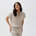 Women's blouse, 100% organic cotton