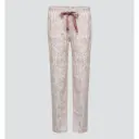 Pantalón largo de pijama 100% algodón orgánico Floral
