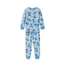 Pijama para niños 100% algodón orgánico Dragón - Talla 1-2 años