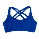 Sostenidor Bikini TOP de cotó orgànic Marí