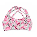 Sujetador Bikini TOP de algodón orgánico Flor cerezo