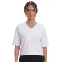 Samarreta oversize cotó 100% per a dona màniga curta
