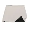 Reversible organic cotton haramaki, grey/light cream-black