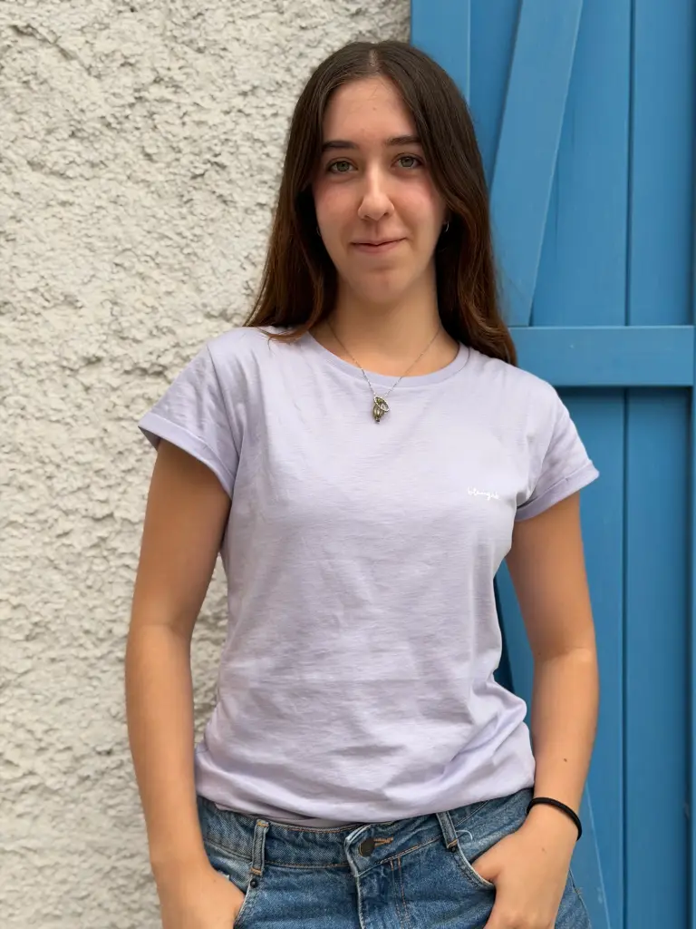 Camiseta algodon 100% BLAUGAB para mujer