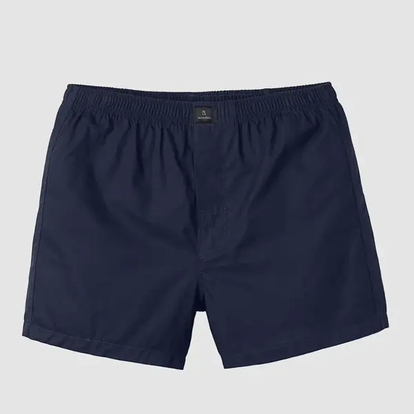 Bóxer 100% algodón orgánico hombre Navy RECOLUTION Talla S