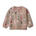 Jersey infantil 100% algodón orgánico Gatos