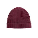 Gorro de algodón orgánico 100% de punto acanalado
