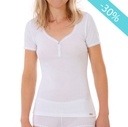 Organic cotton T-shirt, short sleeves, double rib