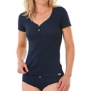 Organic cotton T-shirt, short sleeves, double rib