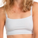 Organic cotton bra top