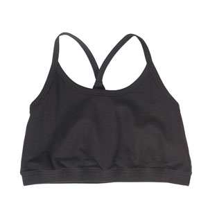 Crossover organic cotton top bra COMAZO