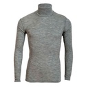 Wool and silk undershirt high neck Man