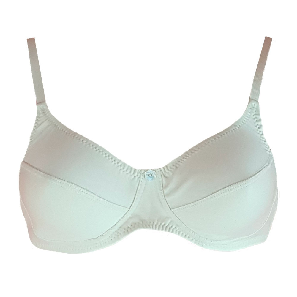100% organic cotton bra without hoop