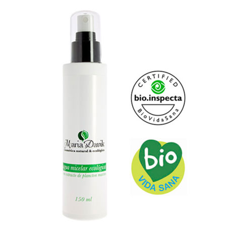 Organic micellar water with plankton extract