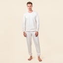 Pijama 100% algodón orgánico hombre sin tinte