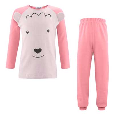 Pijama 100% algodón orgánico, Pink Sheep