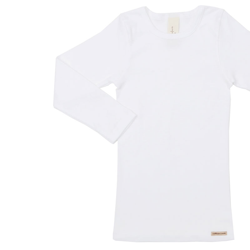 Camiseta 100% algodón orgánico manga larga niños
