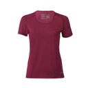 Samarreta tècnica llana merino i seda Regular Fit Verda Dona