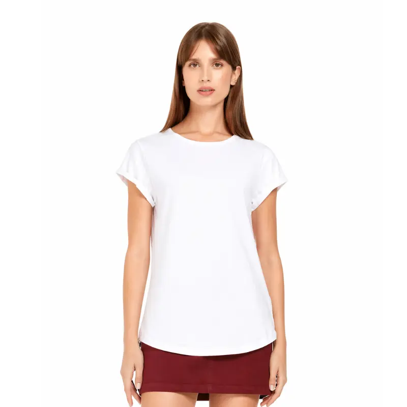 100% cotton women's short-sleeved T-shirt