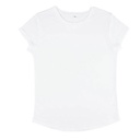 Camiseta ecológica 100% algodón orgánico, básica, mujer