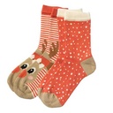 Pack calcetines Navidad algodón orgánico