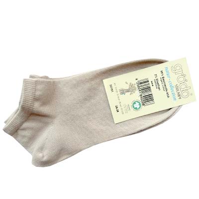  Fine organic cotton ankle sock