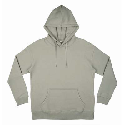 Oversized organic cotton hoodie