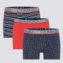 Pack of 3 children's organic cotton boxers COMAZO