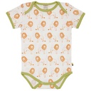 Organic cotton bodysuit Baby Lion