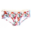 Braga culotte algodón orgánico, Pájaros