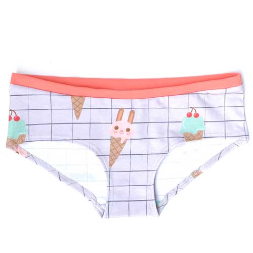 Braga Bikini algodón orgánico Helado