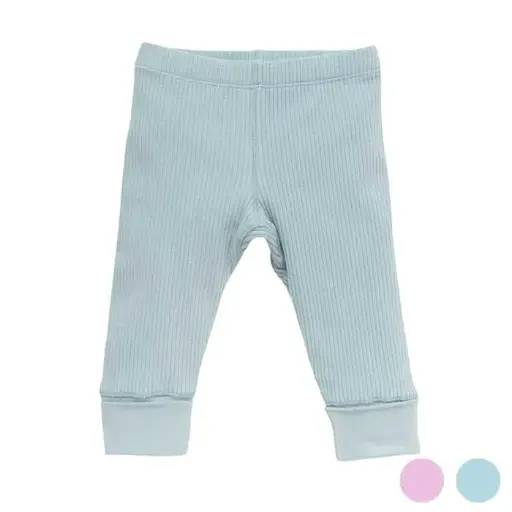 Organic cotton baby leggings
