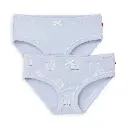 Pack of 100% organic cotton Owl girls' panties
