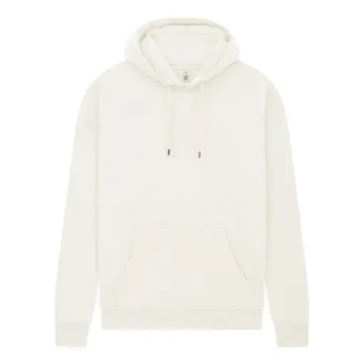 Hoodie made from 100% organic, undyed cotton