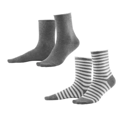 ALEXIS pack of organic cotton socks without elastic