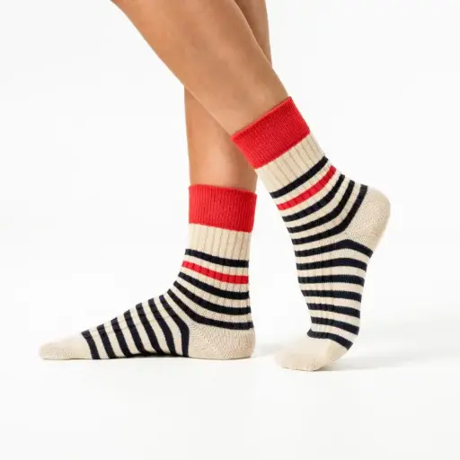 Calcetines algodón orgánico mujer MARIS 