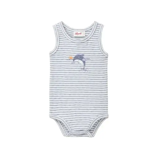 Body bebé algodón orgánico 100% Tiburón