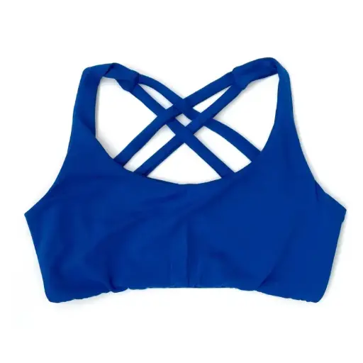Sostenidor Bikini TOP de cotó orgànic Marí