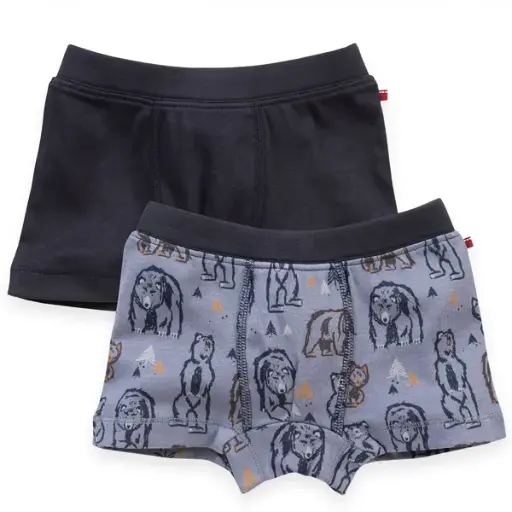100% Organic Cotton Boxer Pack – Bears