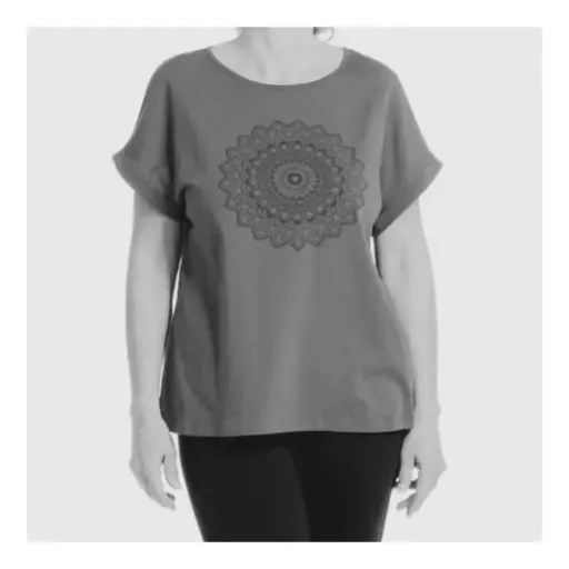 Camiseta manga corta yoga