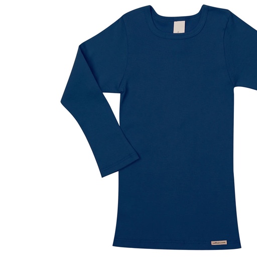 Camiseta 100% algodón orgánico manga larga niños COMAZO
