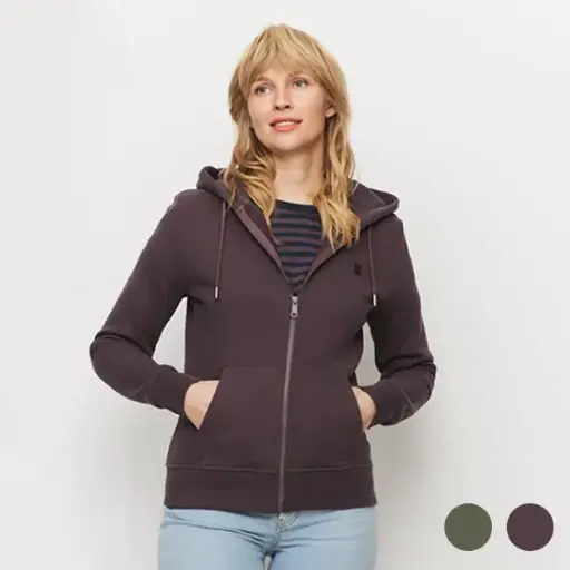 Women's 100% Organic Cotton Sweatshirt DAHLIA Recolution
