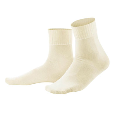 Organic cotton dye-free sock