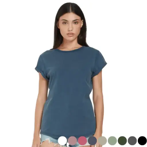 100% cotton women's short-sleeved T-shirt