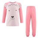 Pijama 100% algodón orgánico, Pink Lion