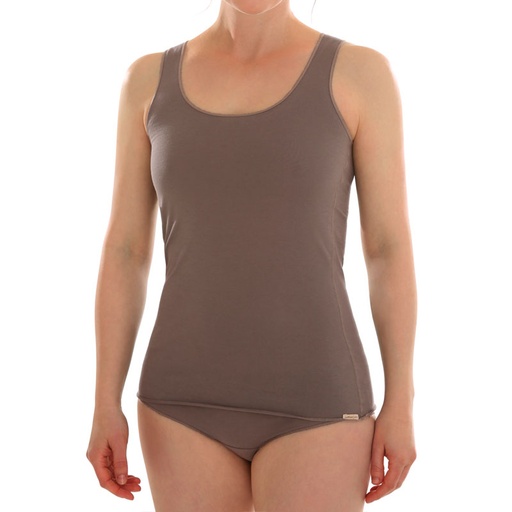 100% organic cotton undershirt, thick straps