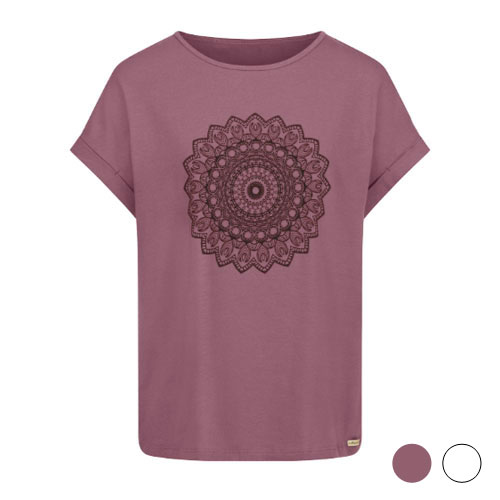 Camiseta algodón orgánico, mandala COMAZO