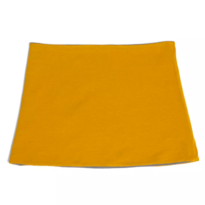 Haramaki de algodón orgánico reversible Amarillo-Gris