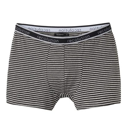 Calzoncillo boxer algodón orgánico, Rayas, talla XL